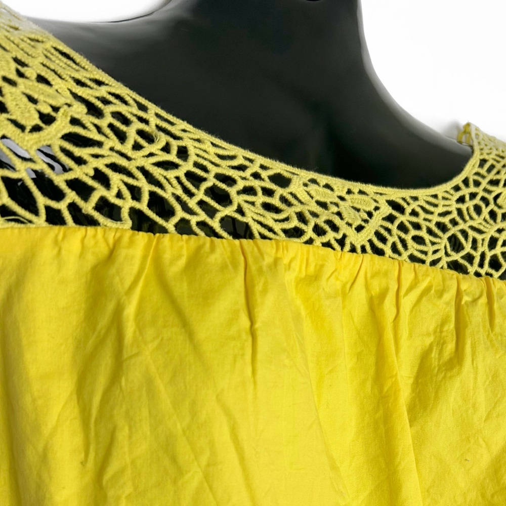 Bright Yellow A-Line Dress - Picture 4 of 7